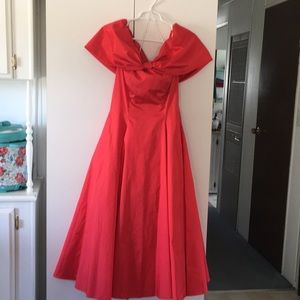 Red Vintage Prom Dress